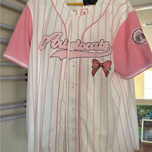 Disney The Aristocats Marie Baseball Jersey Size Large — BoxLunch Exclusive